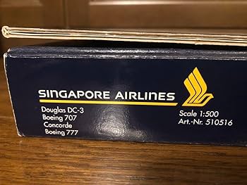 Amazon.co.jp: シンガポール航空 モデルプレーン 機内販売 ヘリテージ